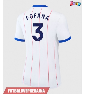 Lacne Ženy Futbalové dres Chelsea Wesley Fofana #3 2026-27 Krátky Rukáv - Tretina